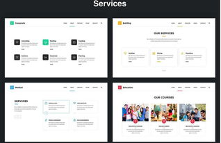 高端企業產品與服務網頁設計模板制作 引領品牌數字化體驗